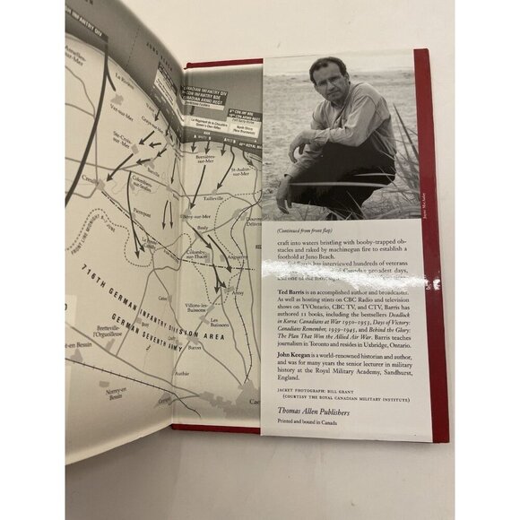 Juno: Canadians at D-Day by Ted Barris – G+ WWII History Hardcover - Picture 4 of 5